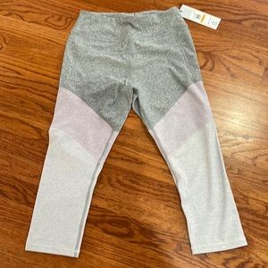 Calvin Klein performance leggings. Size small,  grey new with tag